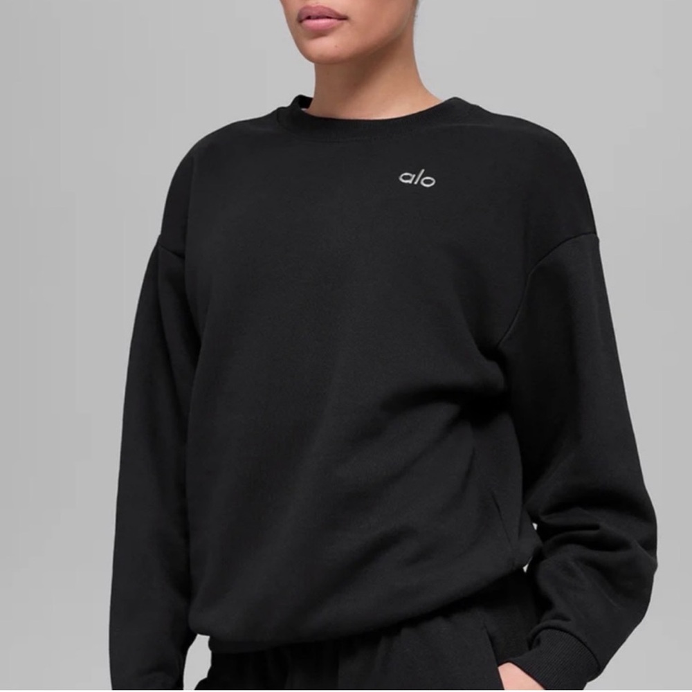 ALO Yoga Black Sweatshirt